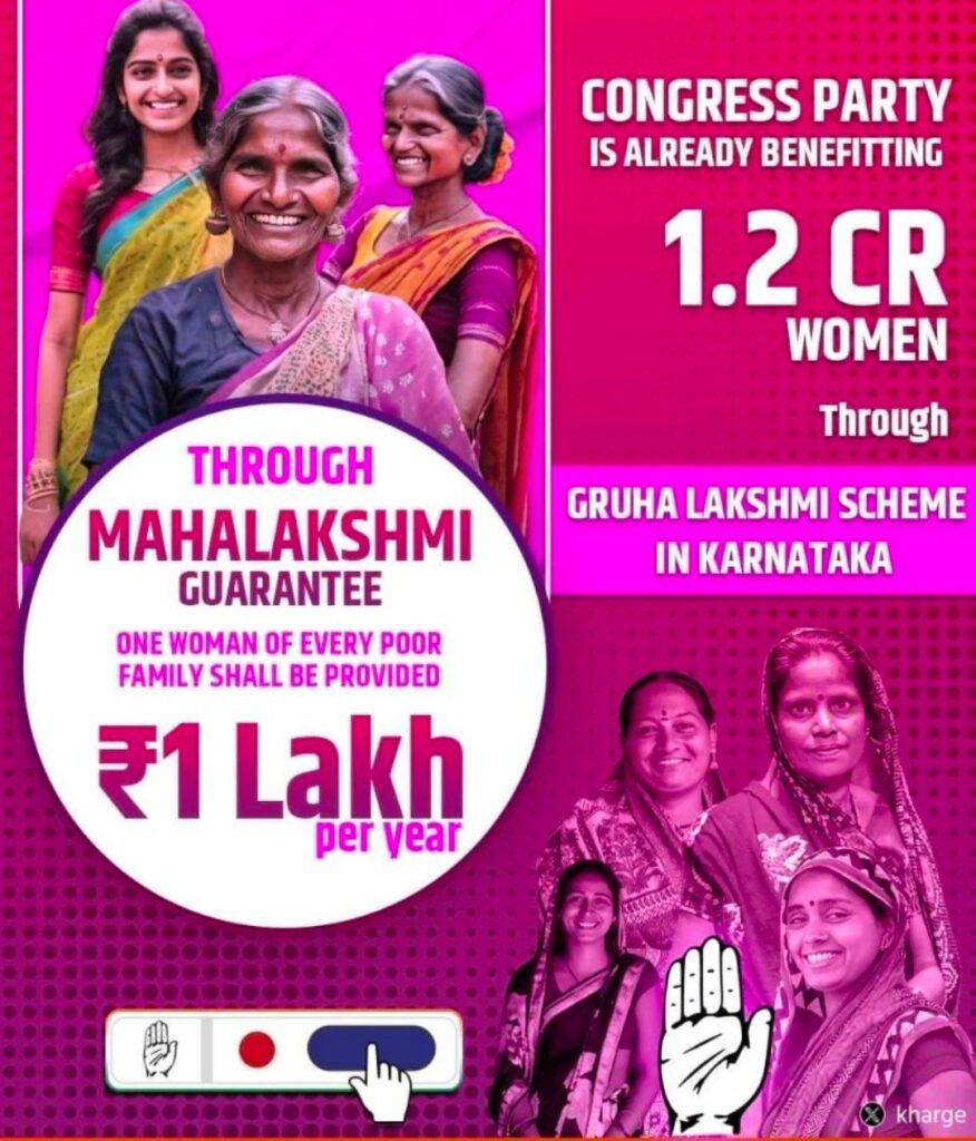 Mahalakshmi Guarantee scheme Karnataka
